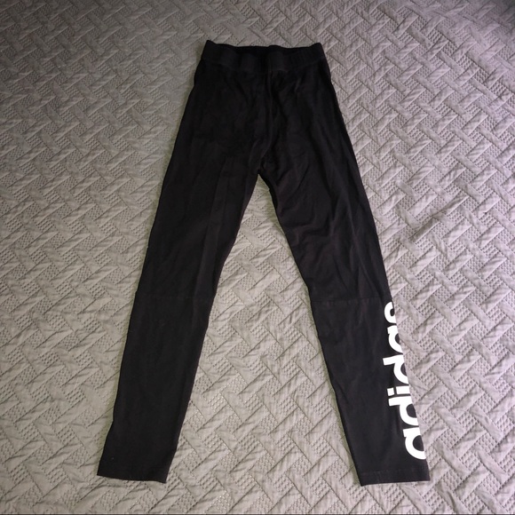 Black Adidas Women’s Leggings Tights - Picture 2 of 5